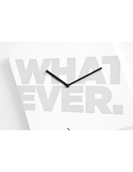 Orologio da parete quadrato design moderno Whatever