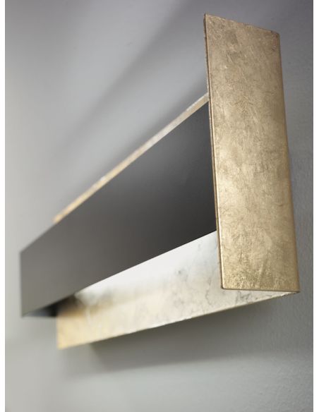 Lampada da parete in acciaio per zona giorno 50 cm Tao D702 Lampada da parete in acciaio per zona giorno 50 cm Tao D702