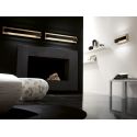 Lampada da parete design moderno in acciaio 75 cm Tao D703