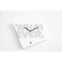 Orologio da parete quadrato design moderno Whatever