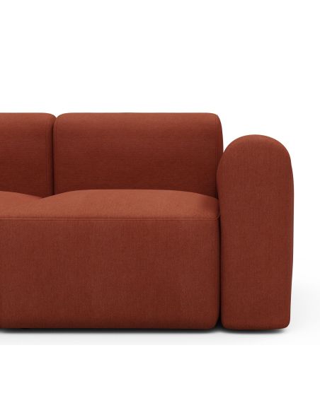 Divano design moderno Rund B2L - Argus 581 Rust