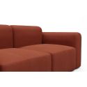 Divano design moderno Rund B2L - Argus 581 Rust