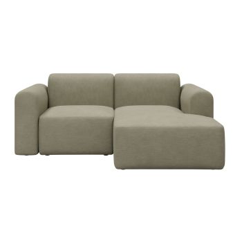 Divano 2 posti con penisola Rund C2L - Vivus 571 Dusty Sand 2