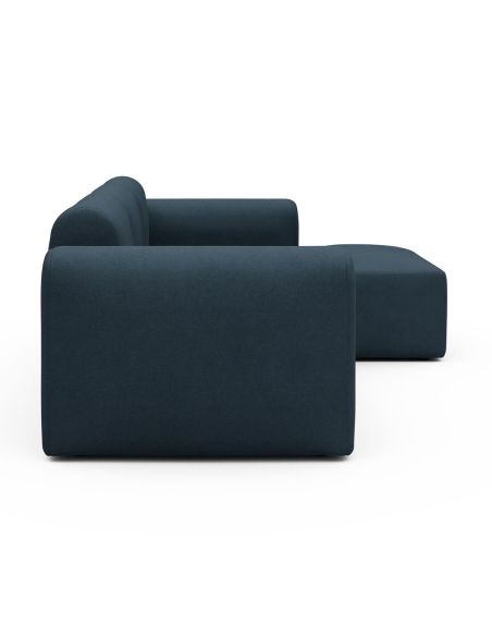 Divano con penisola Rund C4L - Argus 580 Navy Blue