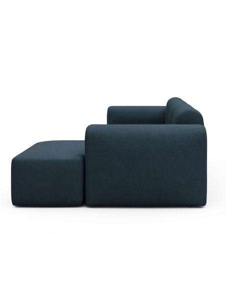 Divano con penisola Rund C4L - Argus 580 Navy Blue