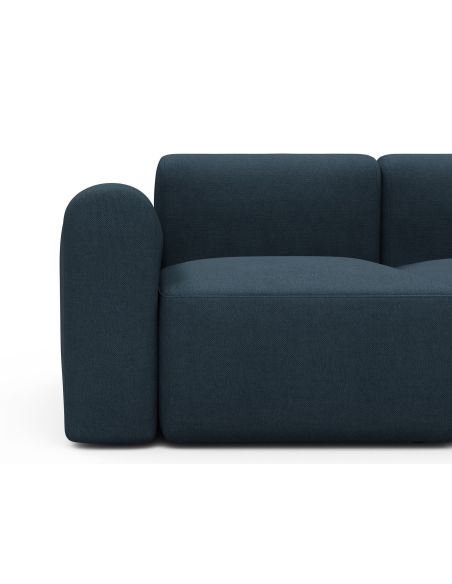 Divano con penisola Rund C4L - Argus 580 Navy Blue