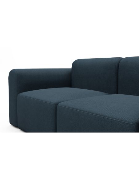 Divano con penisola Rund C4L - Argus 580 Navy Blue