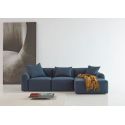 Divano con penisola Rund C4L - Argus 580 Navy Blue