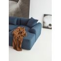 Divano con penisola Rund C4L - Argus 580 Navy Blue
