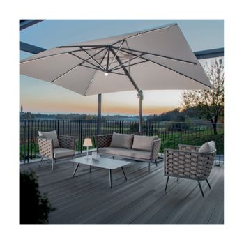 Salotto da giardino design moderno Nizza 2