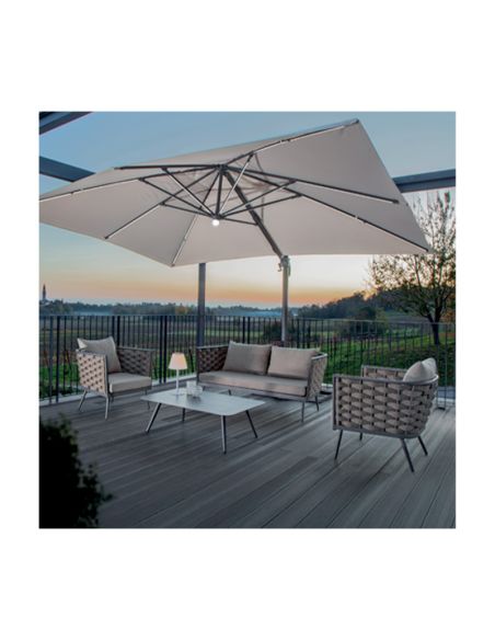 Salotto da giardino design moderno Nizza