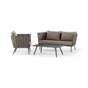 Salotto da giardino design moderno Nizza