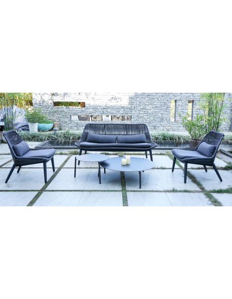 Salotto da esterno design moderno Como