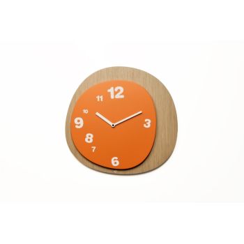 Orologio da muro design moderno in legno naturale Woodie 2