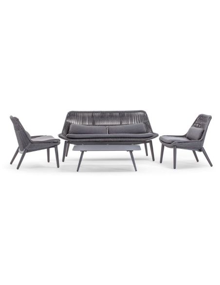 Salotto da esterno design moderno Como