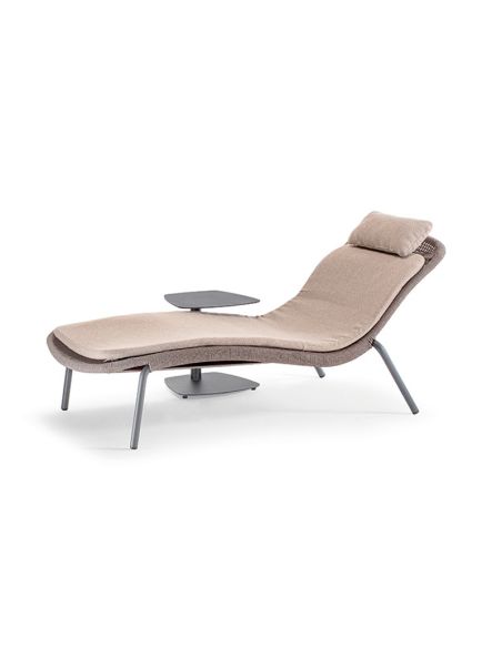 Lettino prendisole da giardino Leaf