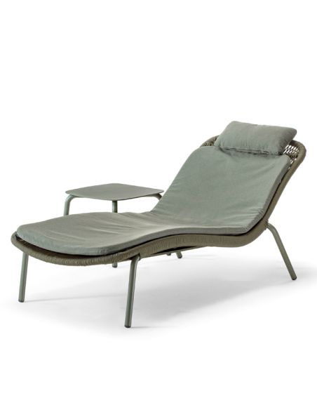 Lettino prendisole da giardino Leaf