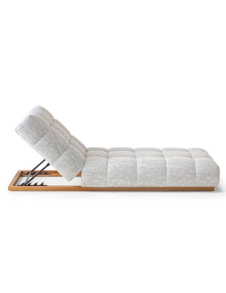 Lettino prendisole da giardino design moderno Blow