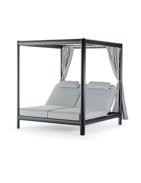 Lettino a baldacchino per esterno Doha