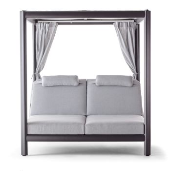 Lettino a baldacchino per esterno Doha 2