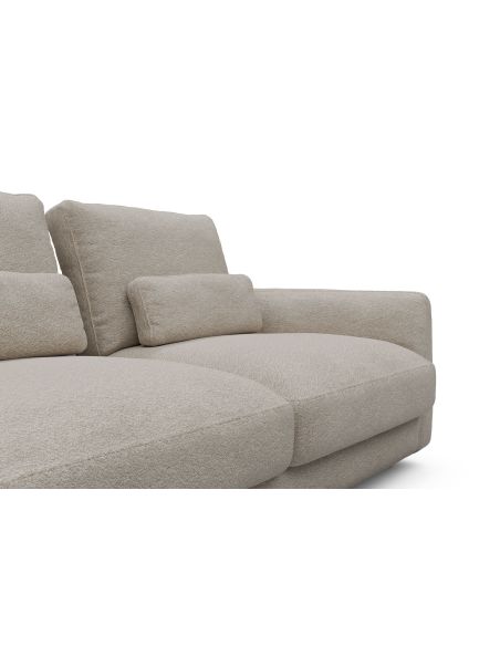 Divano design moderno Vivole 2.5 - Aivi 816 Lace Beige