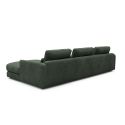 Divano con chaise longue Vivole 6.0 - Casone 498 Forest Green