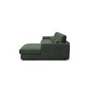 Divano con chaise longue Vivole 6.0 - Casone 498 Forest Green