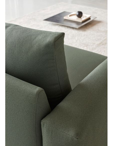 Poltrona design moderno Arthon - Cura 769 Saga Green