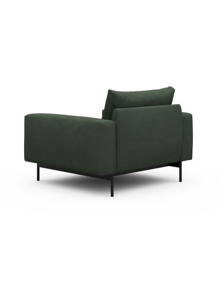 Poltrona design moderno Arthon - Cura 769 Saga Green