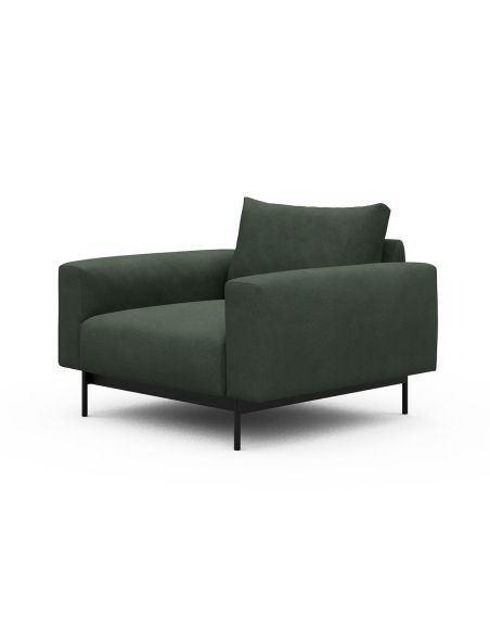 Poltrona design moderno Arthon - Cura 769 Saga Green