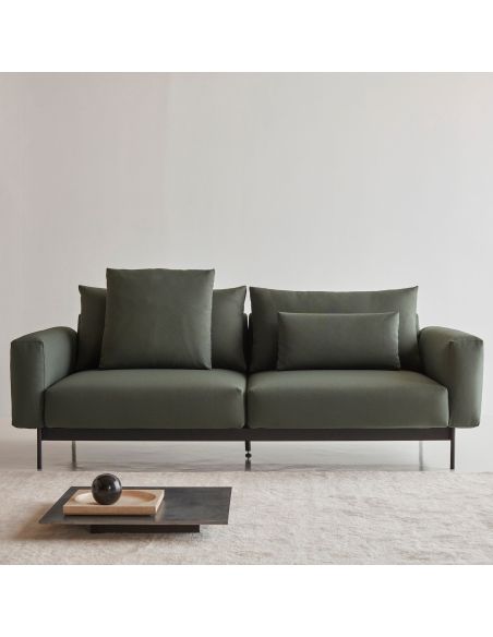 Divano due posti Arthon A2 - Cura 769 Saga Green