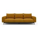 Divano tre posti design moderno Arthon A3 - Bouclé 536 Ochre