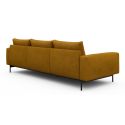 Divano tre posti design moderno Arthon A3 - Bouclé 536 Ochre
