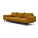 Divano tre posti design moderno Arthon A3 - Bouclé 536 Ochre