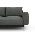 Divano con penisola chaise longue Arthon B2 - Bouclé 533 Ash Grey