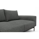 Divano con penisola chaise longue Arthon B2 - Bouclé 533 Ash Grey