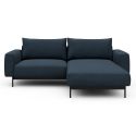 Divano con penisola chaise longue Arthon D1 - Cura 768 Oxford Blue