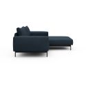 Divano con penisola chaise longue Arthon D1 - Cura 768 Oxford Blue