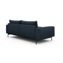 Divano con penisola chaise longue Arthon D1 - Cura 768 Oxford Blue
