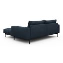 Divano con penisola chaise longue Arthon D1 - Cura 768 Oxford Blue