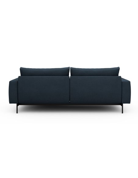 Divano con penisola chaise longue Arthon D1 - Cura 768 Oxford Blue