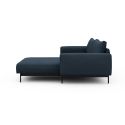 Divano con penisola chaise longue Arthon D1 - Cura 768 Oxford Blue