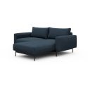 Divano con penisola chaise longue Arthon D1 - Cura 768 Oxford Blue