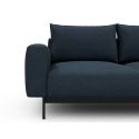 Divano con penisola chaise longue Arthon D1 - Cura 768 Oxford Blue