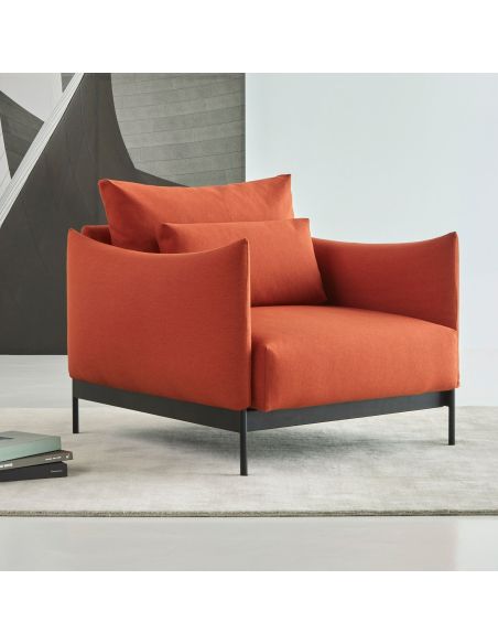 Poltrona da salotto o da camera Kayto - Argus 581 Rust