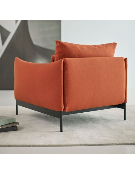 Poltrona da salotto o da camera Kayto - Argus 581 Rust
