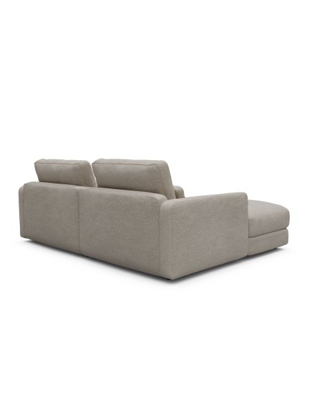 Divano con chaise longue Vivole 7.2 - Aivi 816 Lace Beige