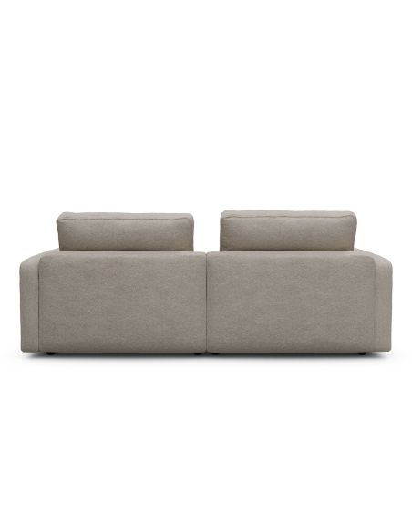 Divano con chaise longue Vivole 7.2 - Aivi 816 Lace Beige