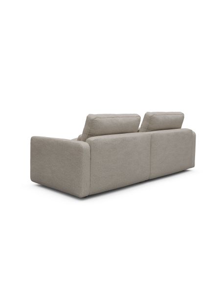 Divano con chaise longue Vivole 7.2 - Aivi 816 Lace Beige