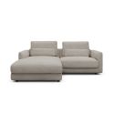 Divano con chaise longue Vivole 7.2 - Aivi 816 Lace Beige